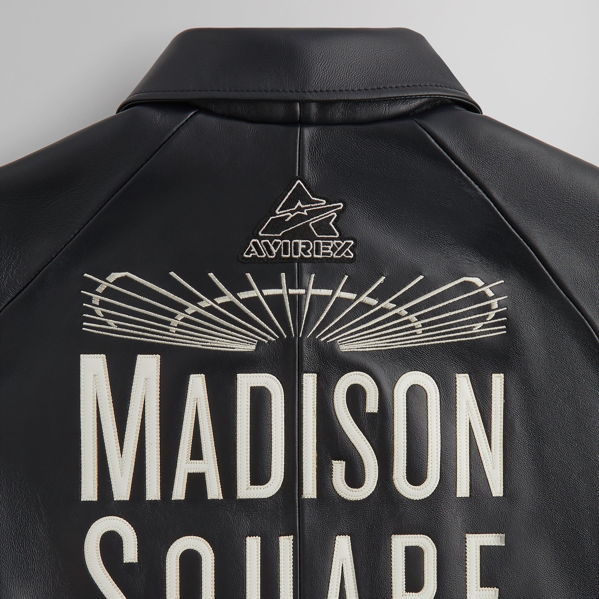 Kith & AVIREX for Madison Square Garden Sports Icon Jacket - Black