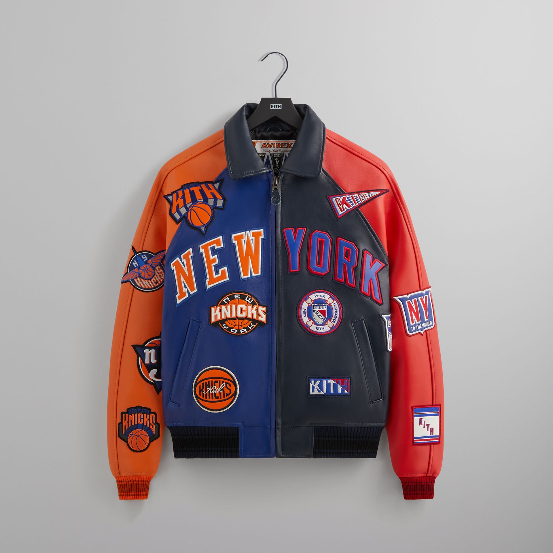 Kith & AVIREX for Madison Square Garden Sports Icon Jacket - Multi