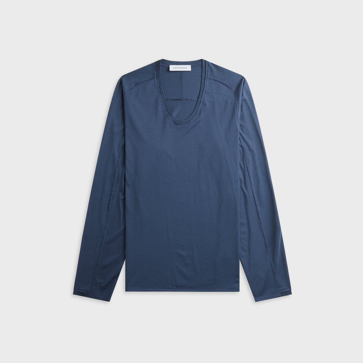 Kiko Kostadinov Astro Long Sleeve Top - Ink Blue