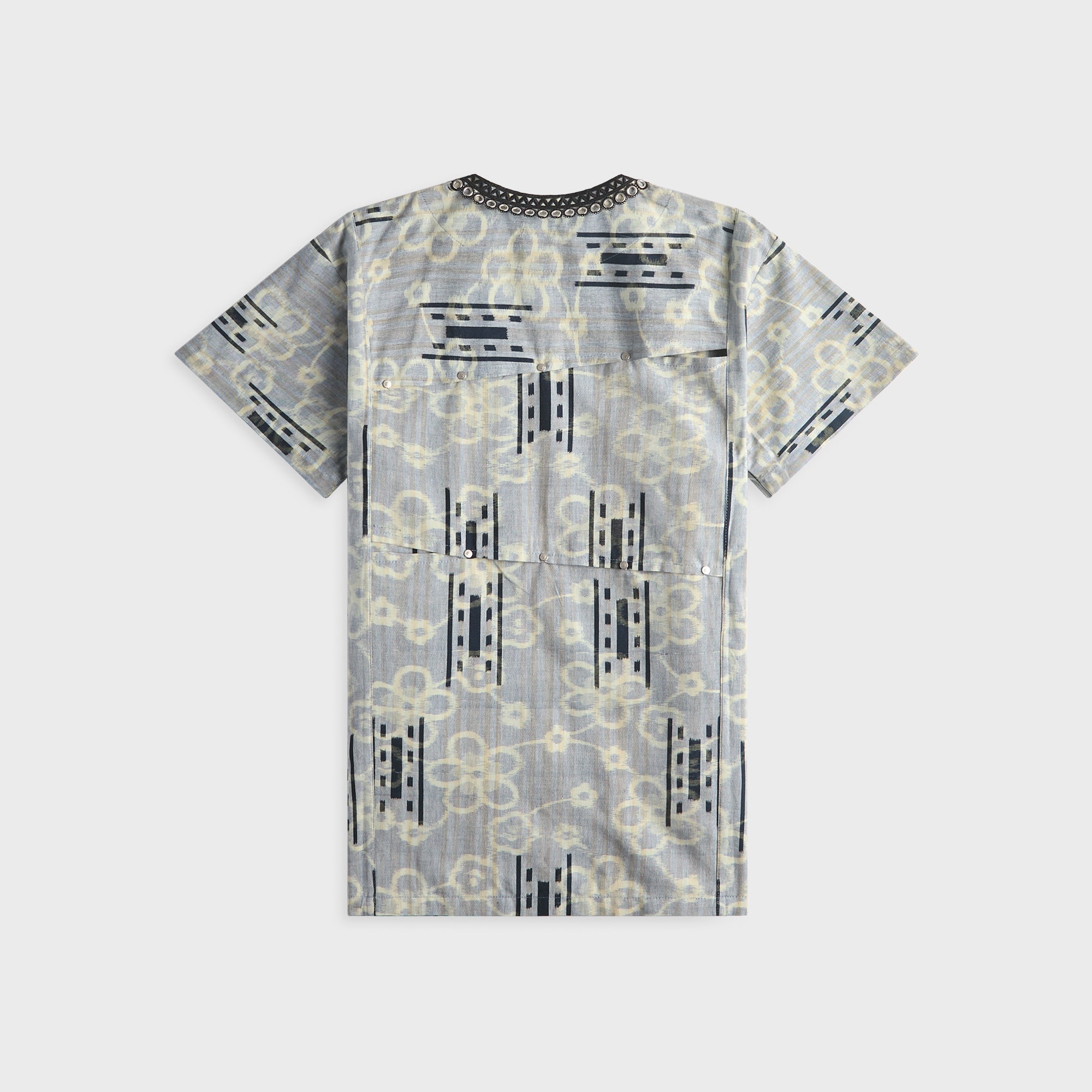 Kiko Kostadinov Hatha Panelled Shirt - Lagoon – Kith
