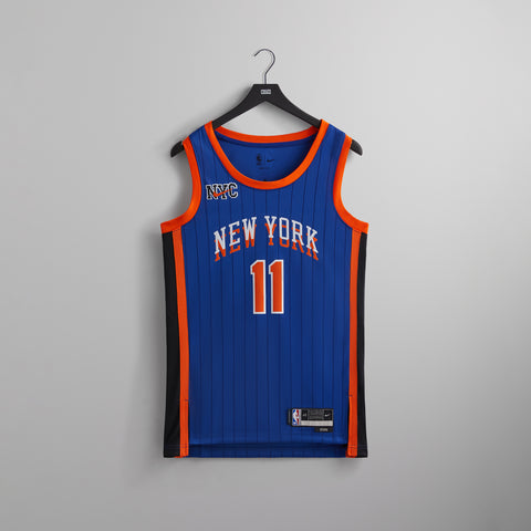 Nike New York Knicks NBA Swingman Shorts Rush Blue Size XL