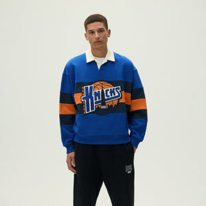 Kith for the New York Knicks Ball Nelson Collared Pullover - Current PH