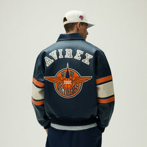 Kith & AVIREX for the New York Knicks Legend Jacket - Navy PH