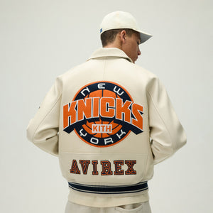 Kith & AVIREX for the New York Knicks Icon Jacket - Sandrift PH