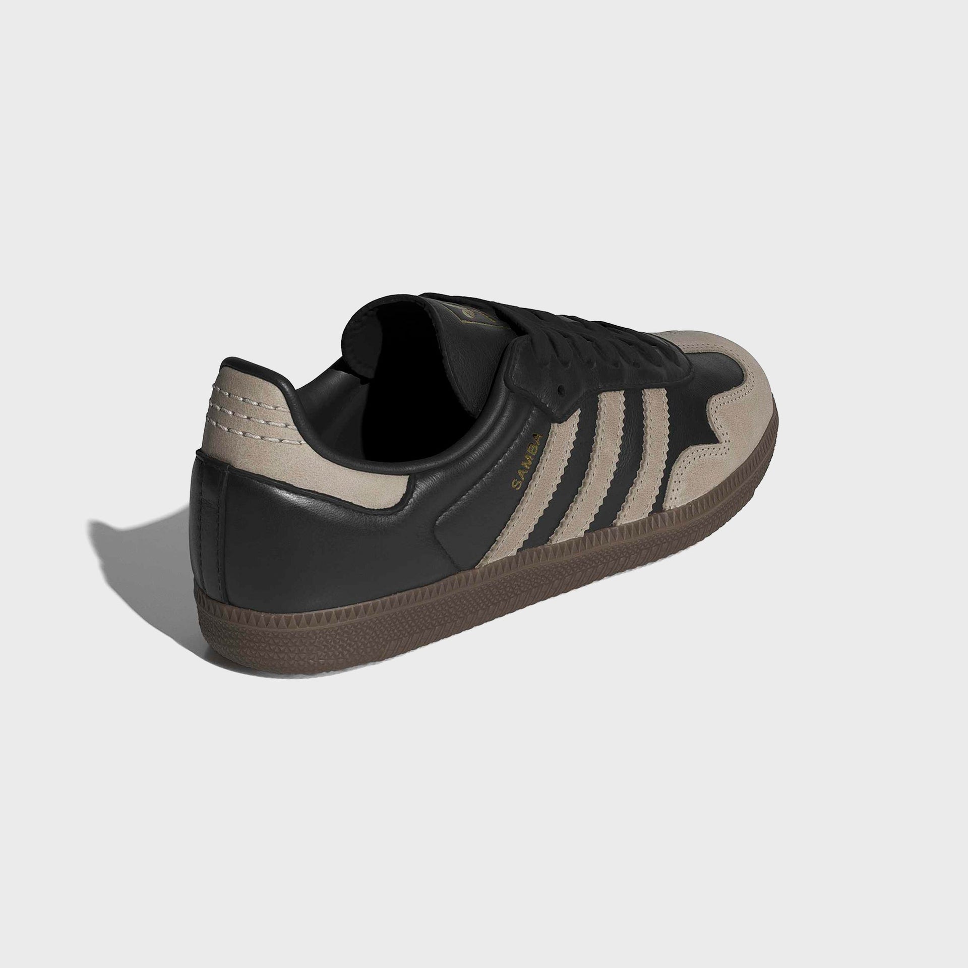 adidas WMNS Samba OG - Core Black / Wonder Beige / Gold Metallic