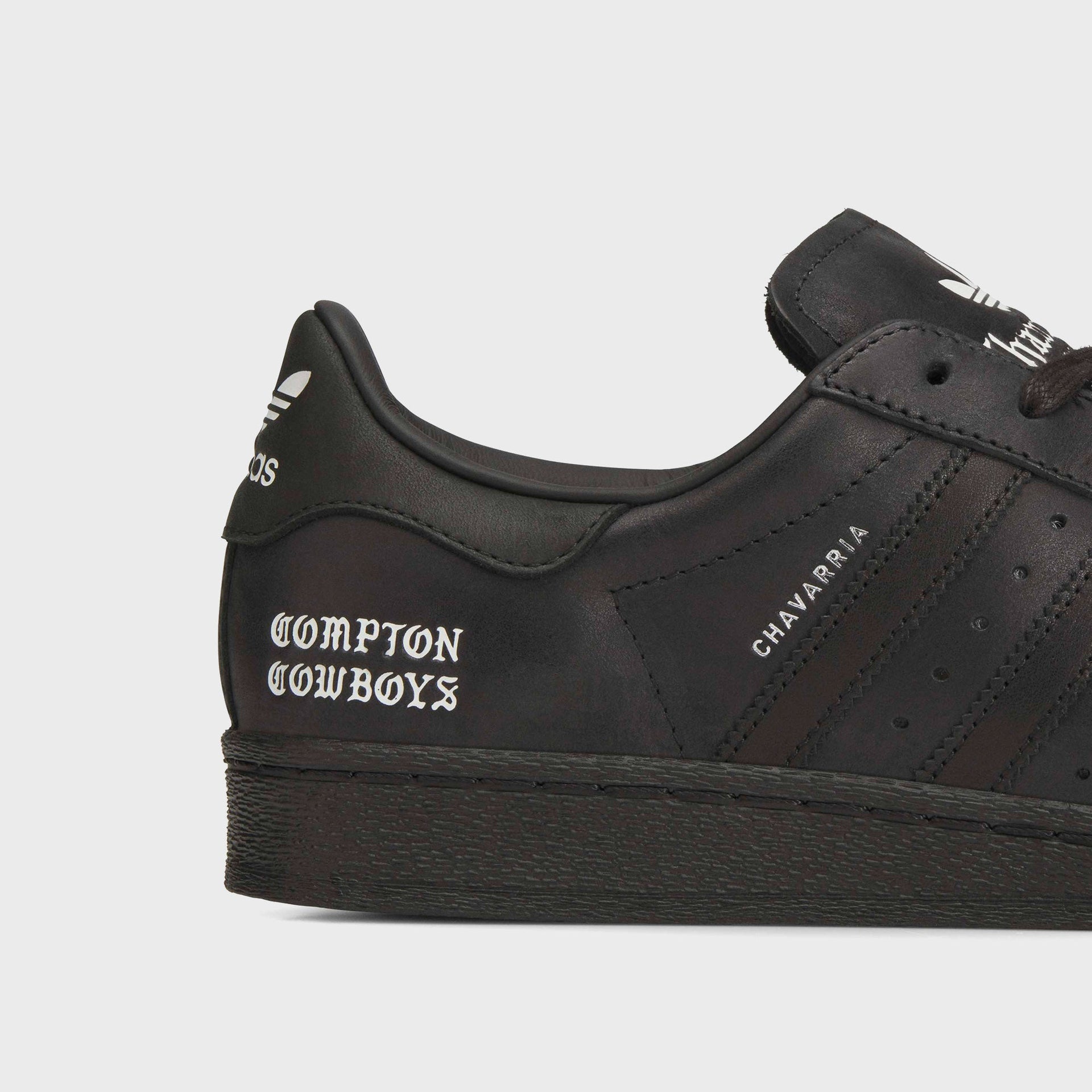 adidas x Willy Chavarria x Compton Cowboys Superstar - Core Black / Off White