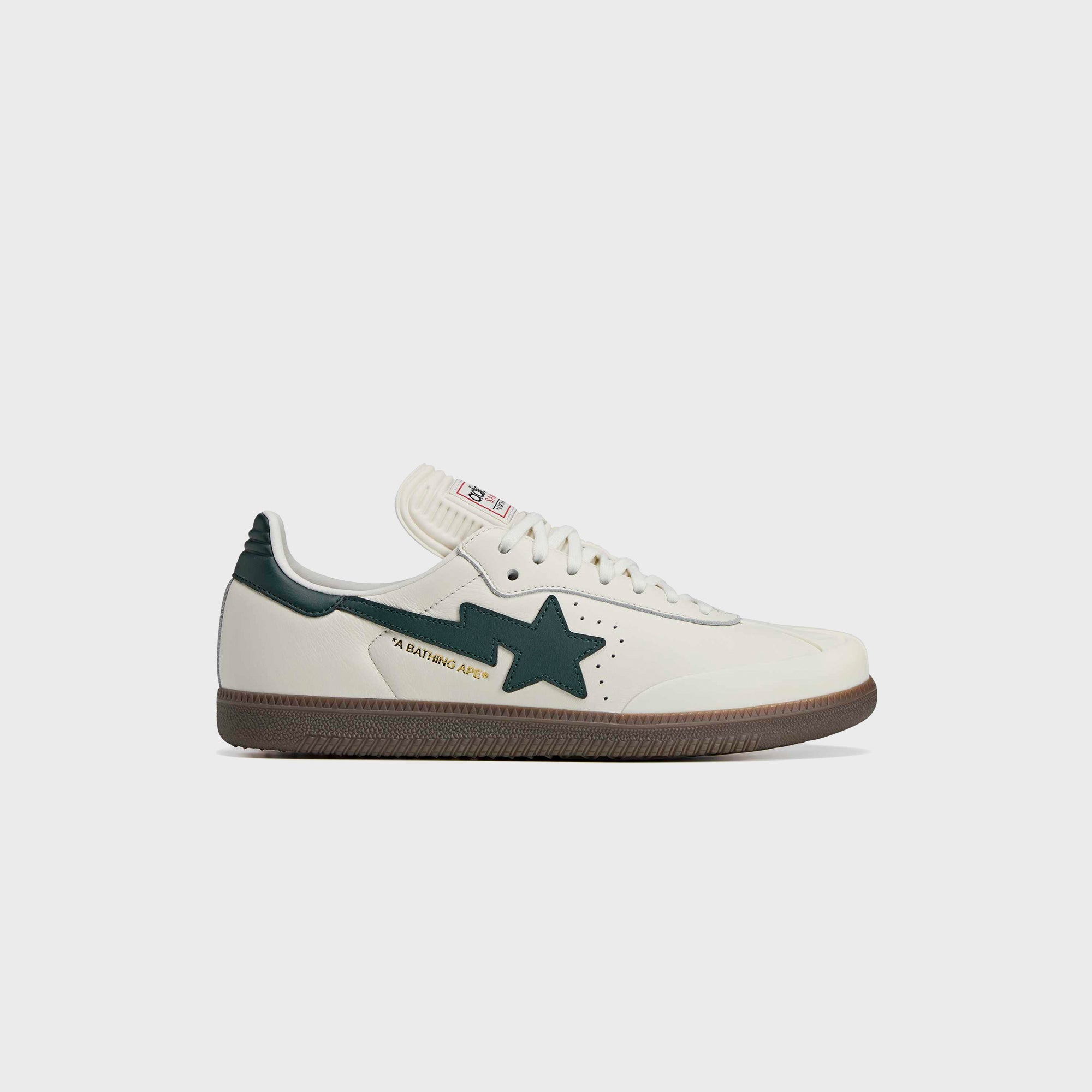 adidas x BAPE Samba - Off White / Shadow Green / Gum – Kith