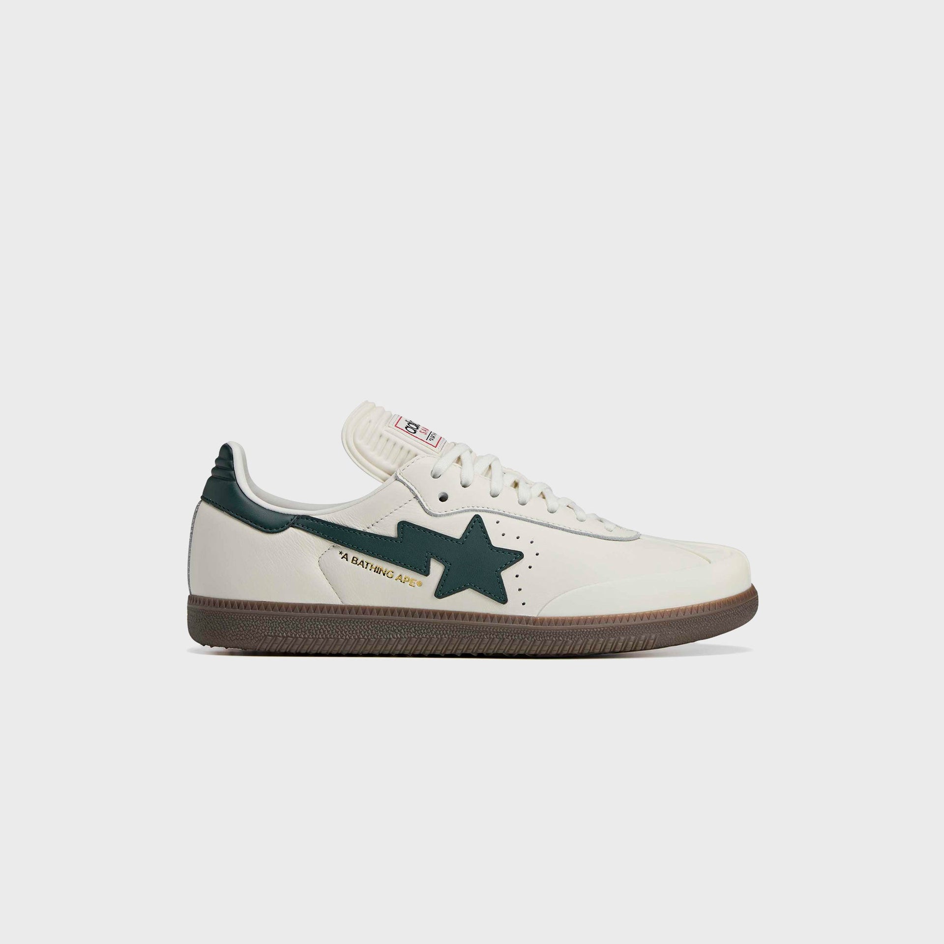 adidas x BAPE Samba - Off White / Shadow Green / Gum Kith adidas x BAPE Samba - Off White / Shadow Green / Gum Kith
