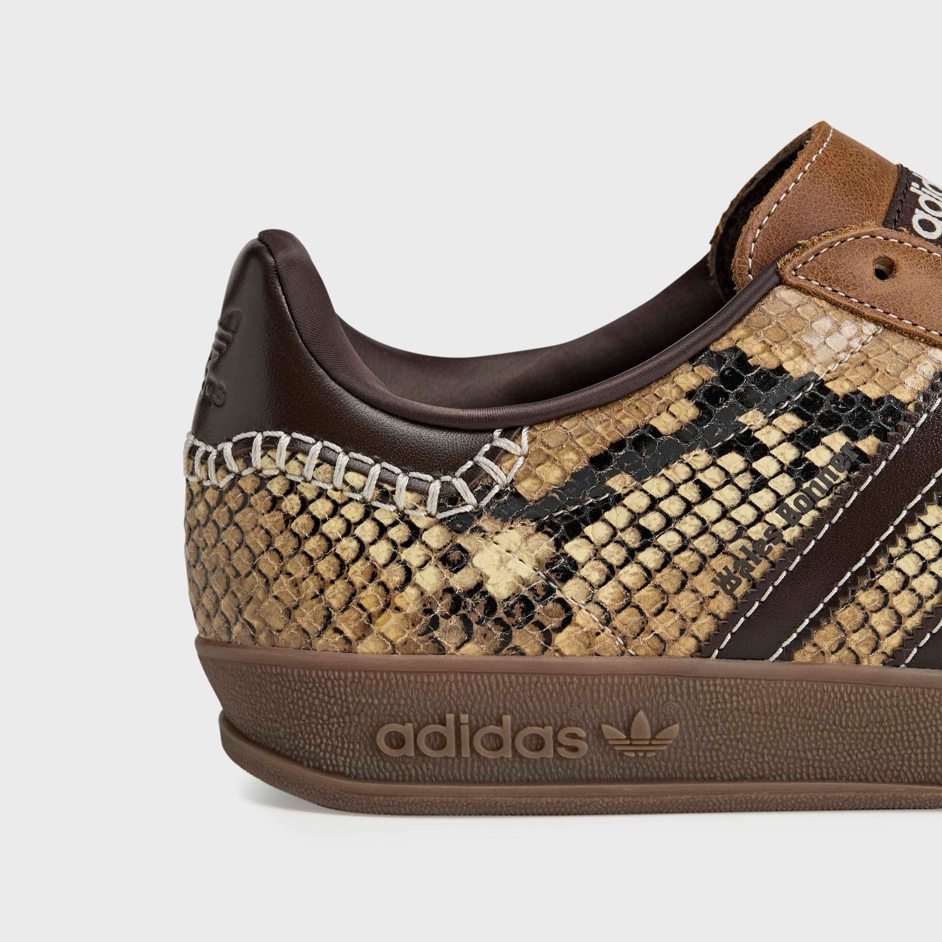 adidas x Wales Bonner Gazelle Snake - Dust Rust / Wonder White / Collegiate Burgundy