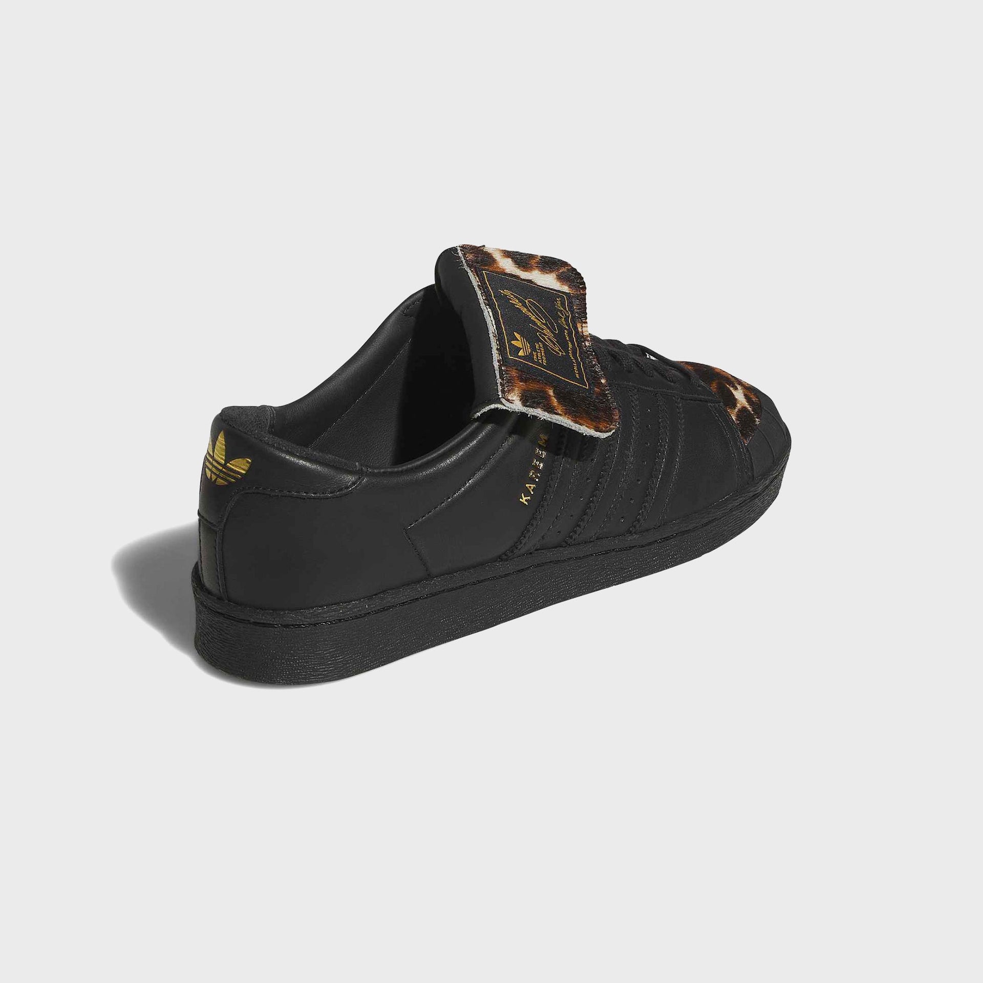 adidas x Willy Chavarria Jabbar Low - Core Black / Core Black / Leopard Print