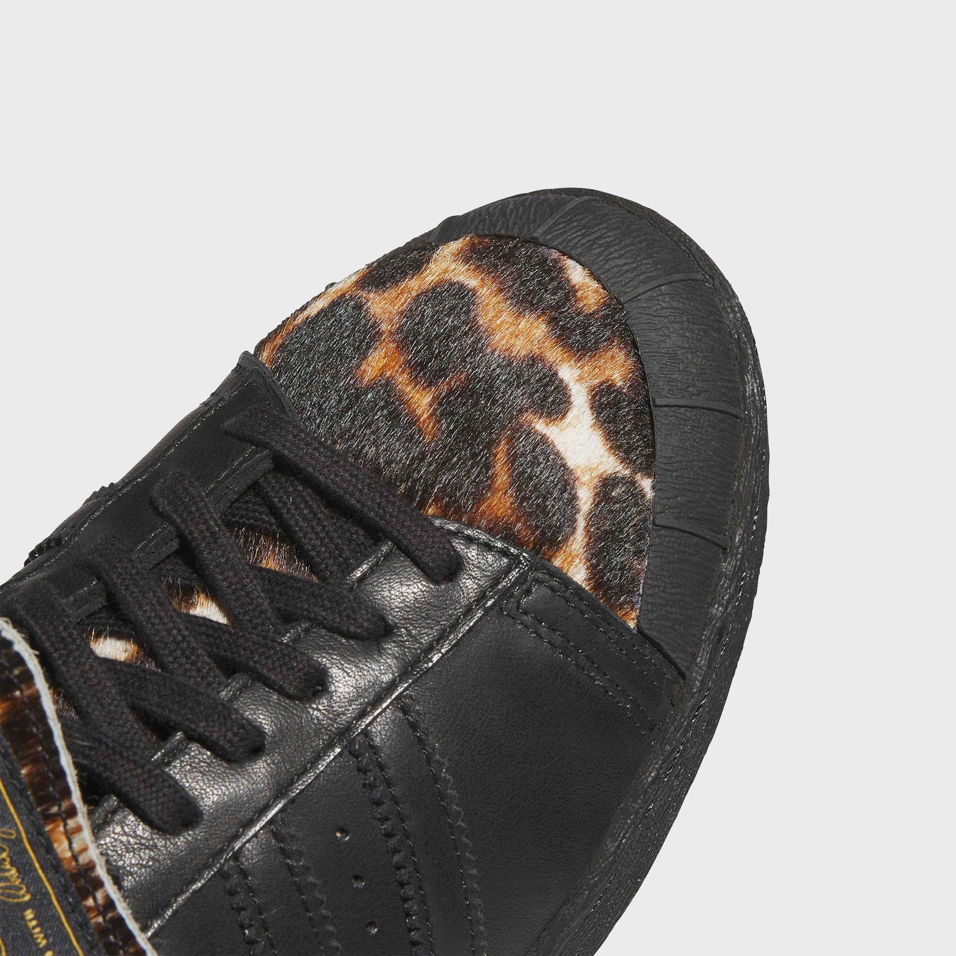 adidas x Willy Chavarria Jabbar Low - Core Black / Core Black / Leopard Print
