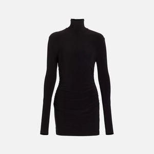 Norma Kamali Turtleneck Pickleball Dress Wooyoungmi - Black