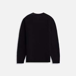 C.P. Company Full Rib Crewneck Knit - Black