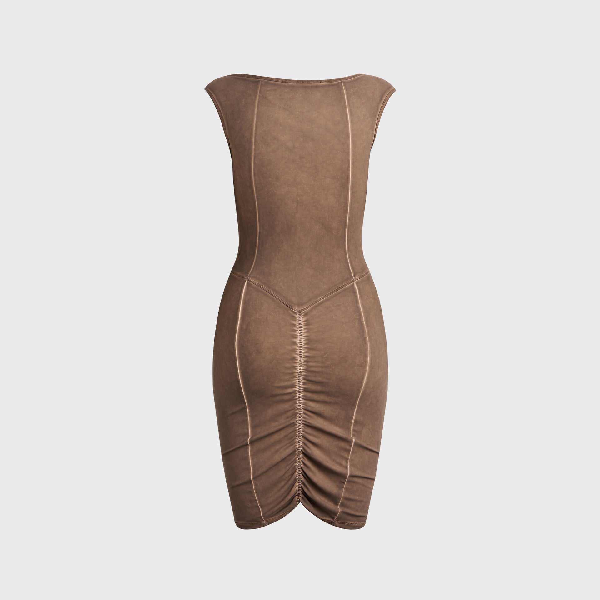 KNWLS Ghost Dress - Brown