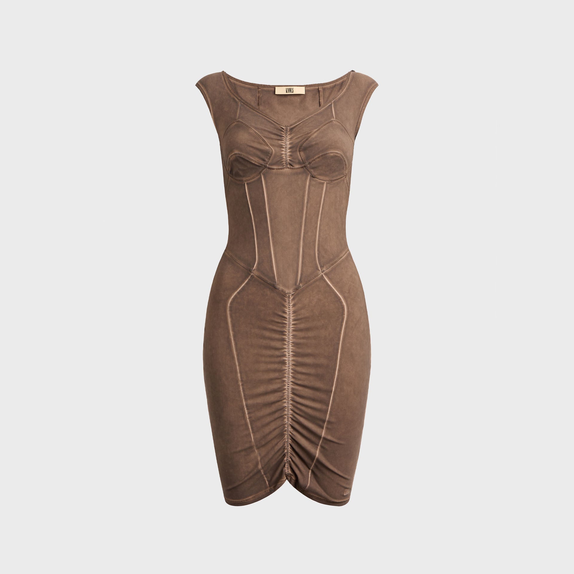 KNWLS Ghost Dress - Brown