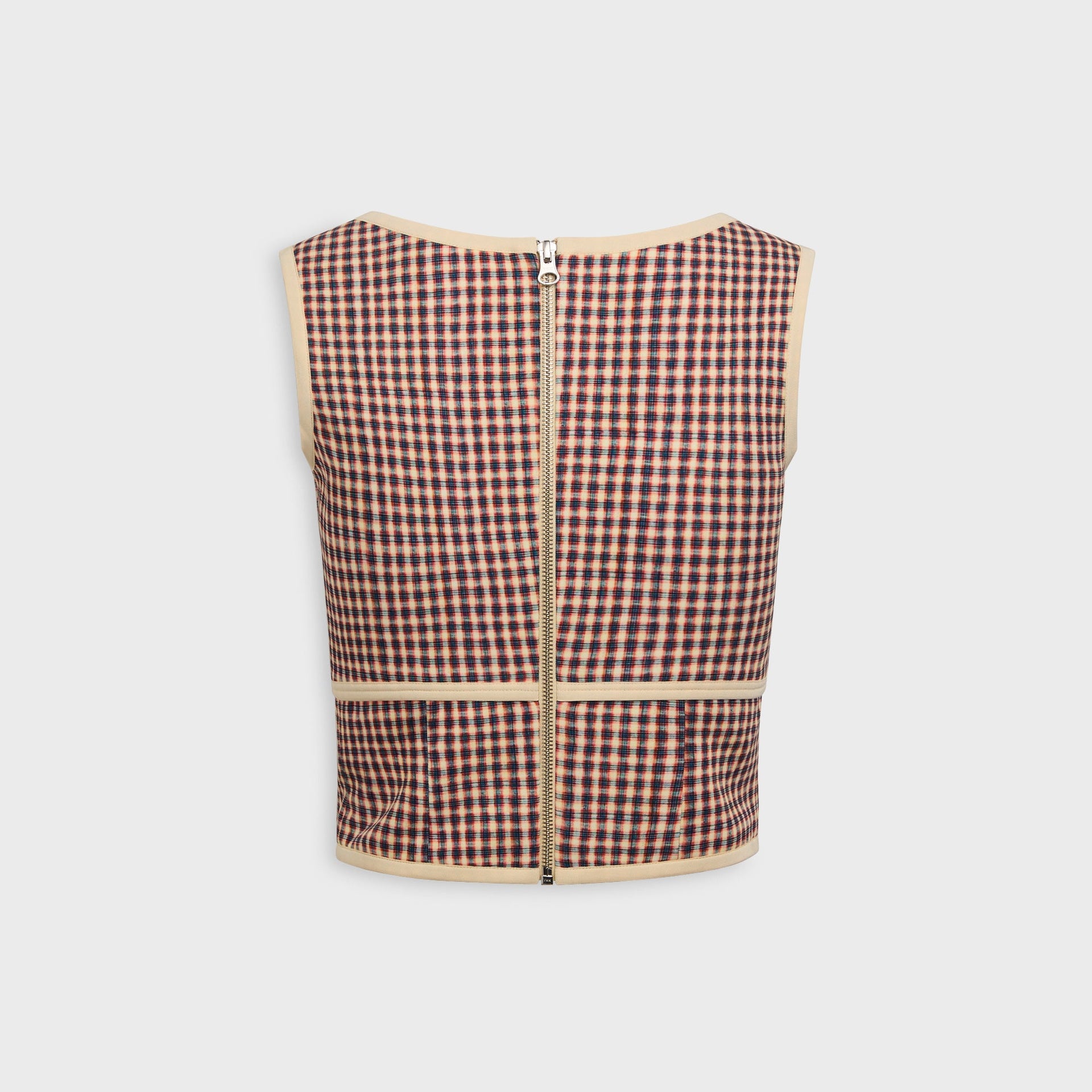 KNWLS Neo Bustier with Elastic Trim - Plaid