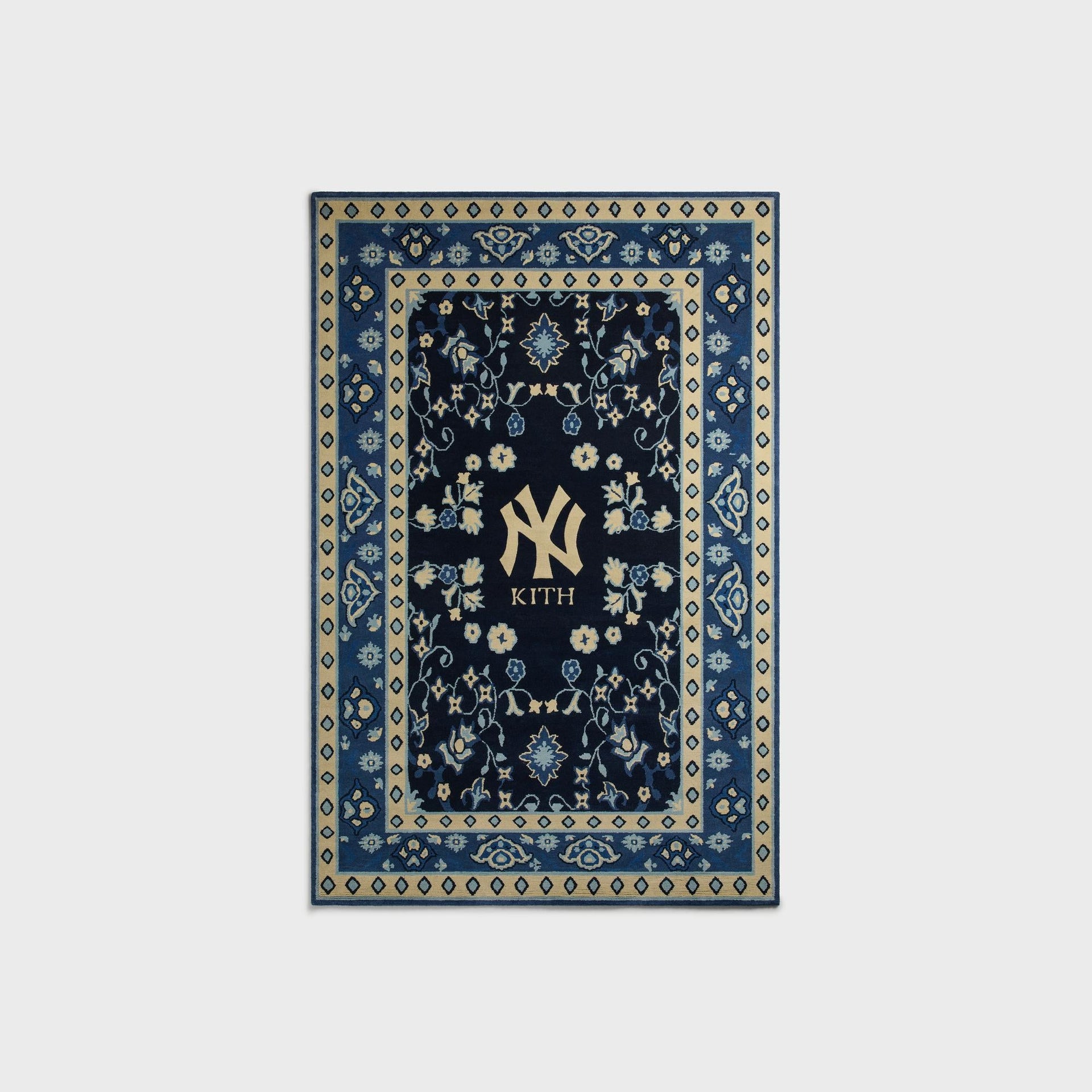 MADE-TO-ORDER | Kith & Kasra Rugs for the New York Yankees 4' x 6' Hand-Knotted Rug - Nocturnal