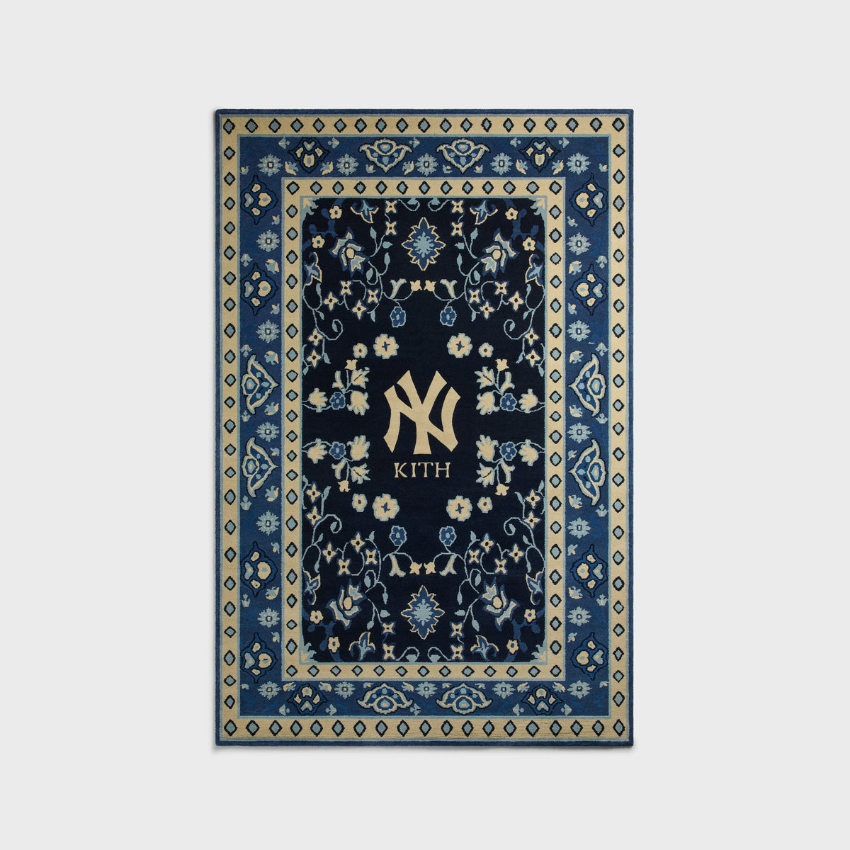 MADE-TO-ORDER | Kith & Kasra Rugs for the New York Yankees 5' x 8' Hand-Knotted Rug - Nocturnal