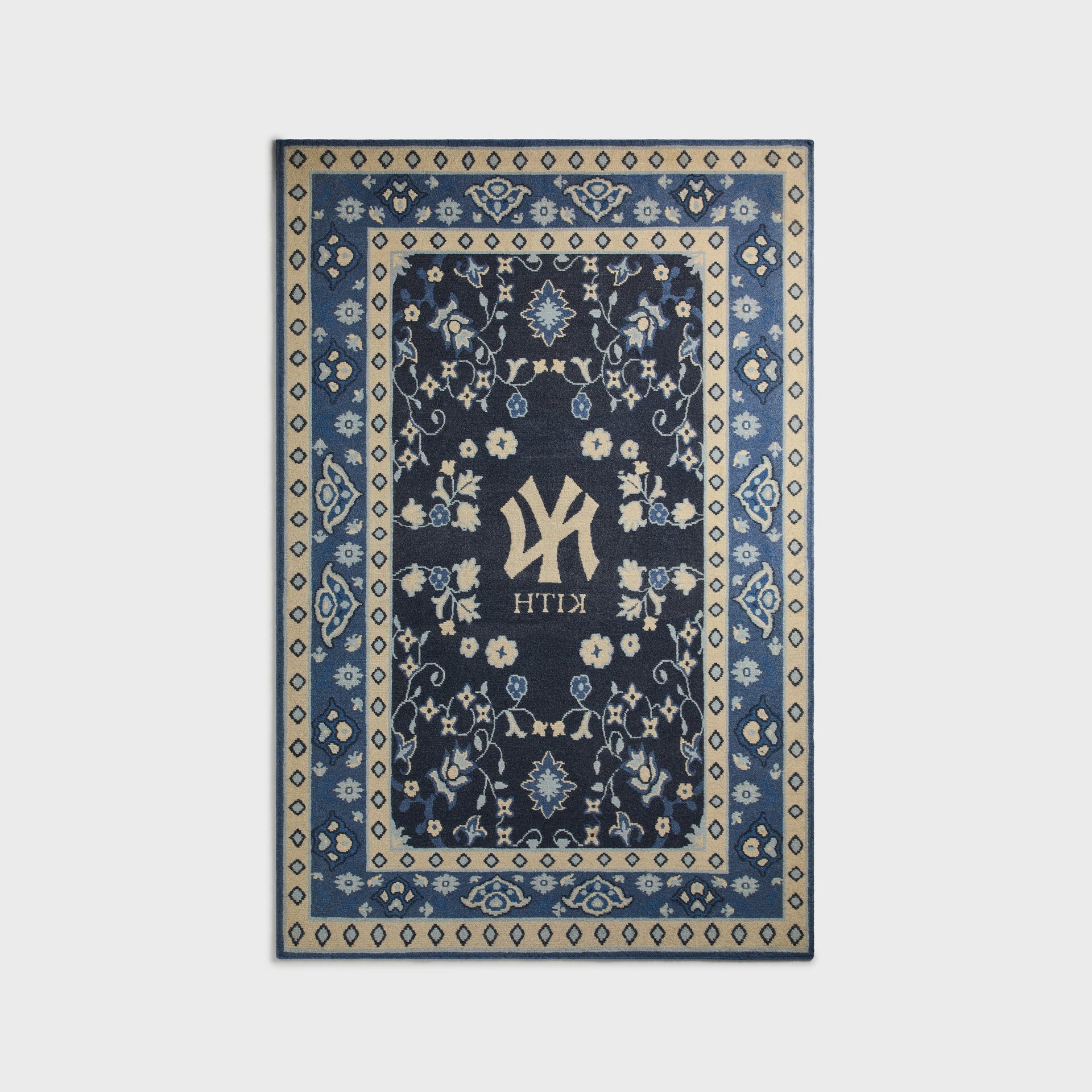 MADE-TO-ORDER | Kith & Kasra Rugs for the New York Yankees 5' x 8' Hand-Knotted Rug - Nocturnal