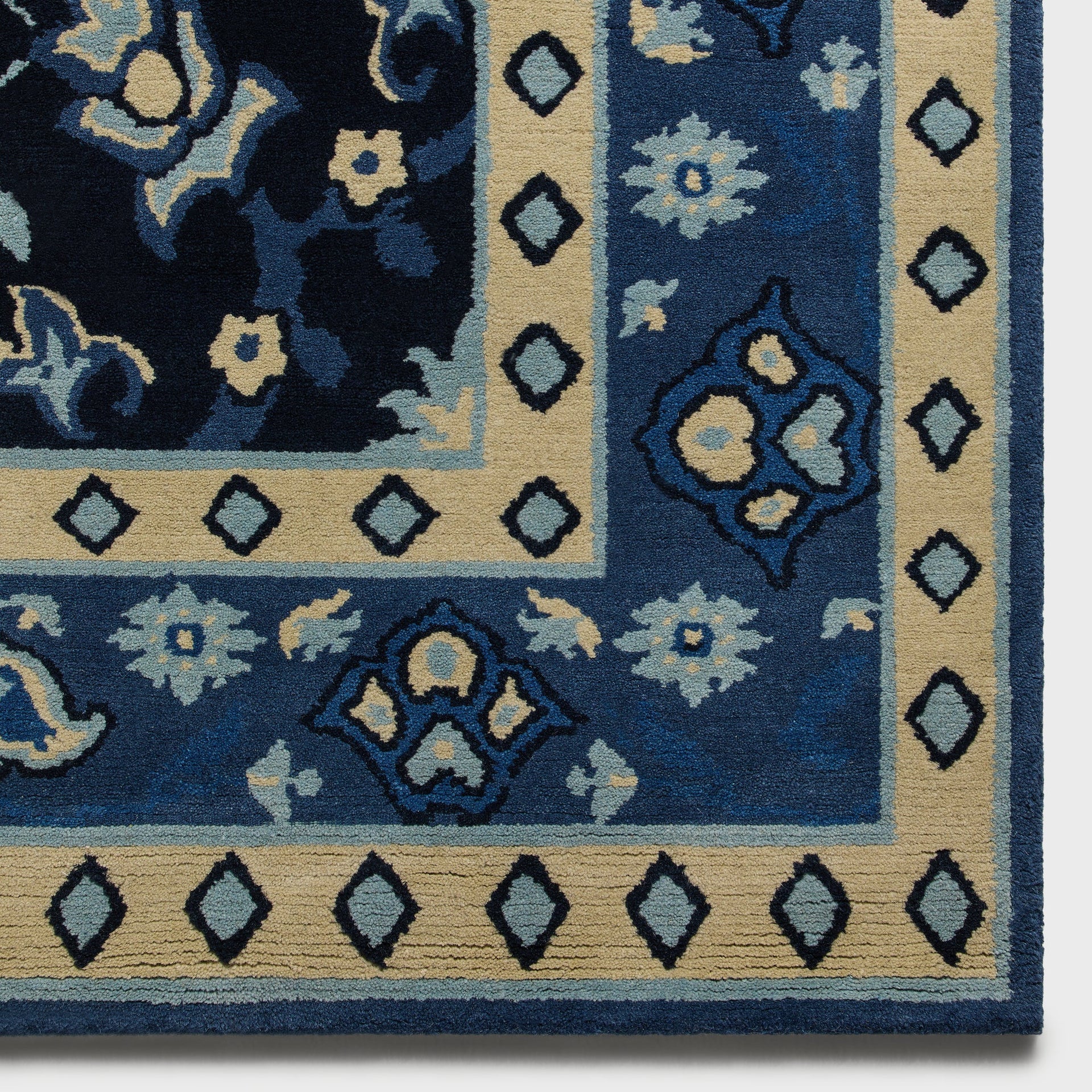 MADE-TO-ORDER | Kith & Kasra Rugs for the New York Yankees 5' x 8' Hand-Knotted Rug - Nocturnal