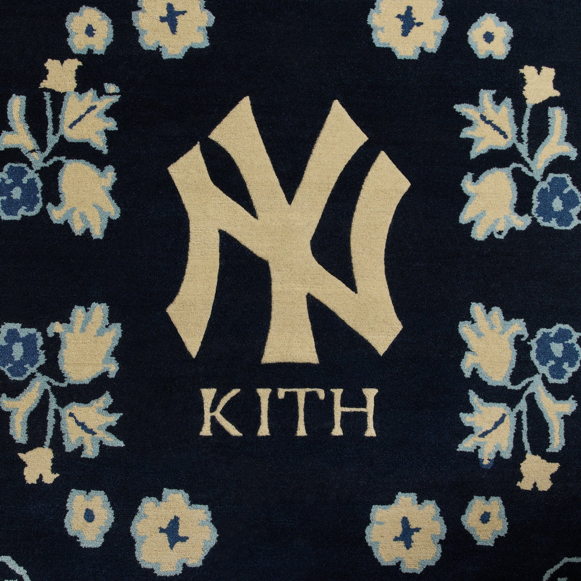 MADE-TO-ORDER | Kith & Kasra Rugs for the New York Yankees 5' x 8' Hand-Knotted Rug - Nocturnal