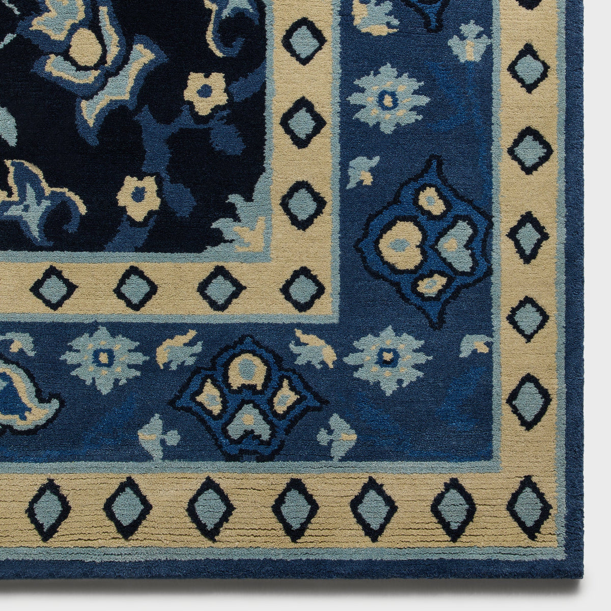 MADE-TO-ORDER | Kith & Kasra Rugs for the New York Yankees 8' x 10' Hand-Knotted Rug - Nocturnal