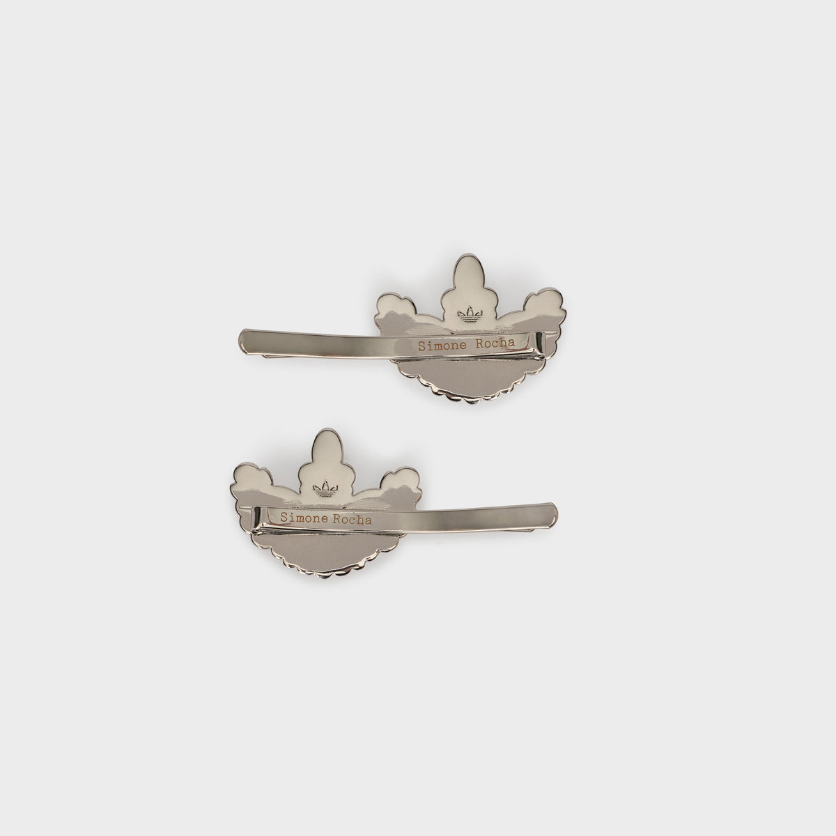 adidas x Simone Rocha Hair Clips - Silver Metallic