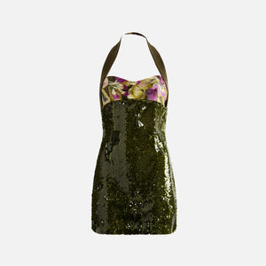 Kim Shui Strapless Mini Dress - Green