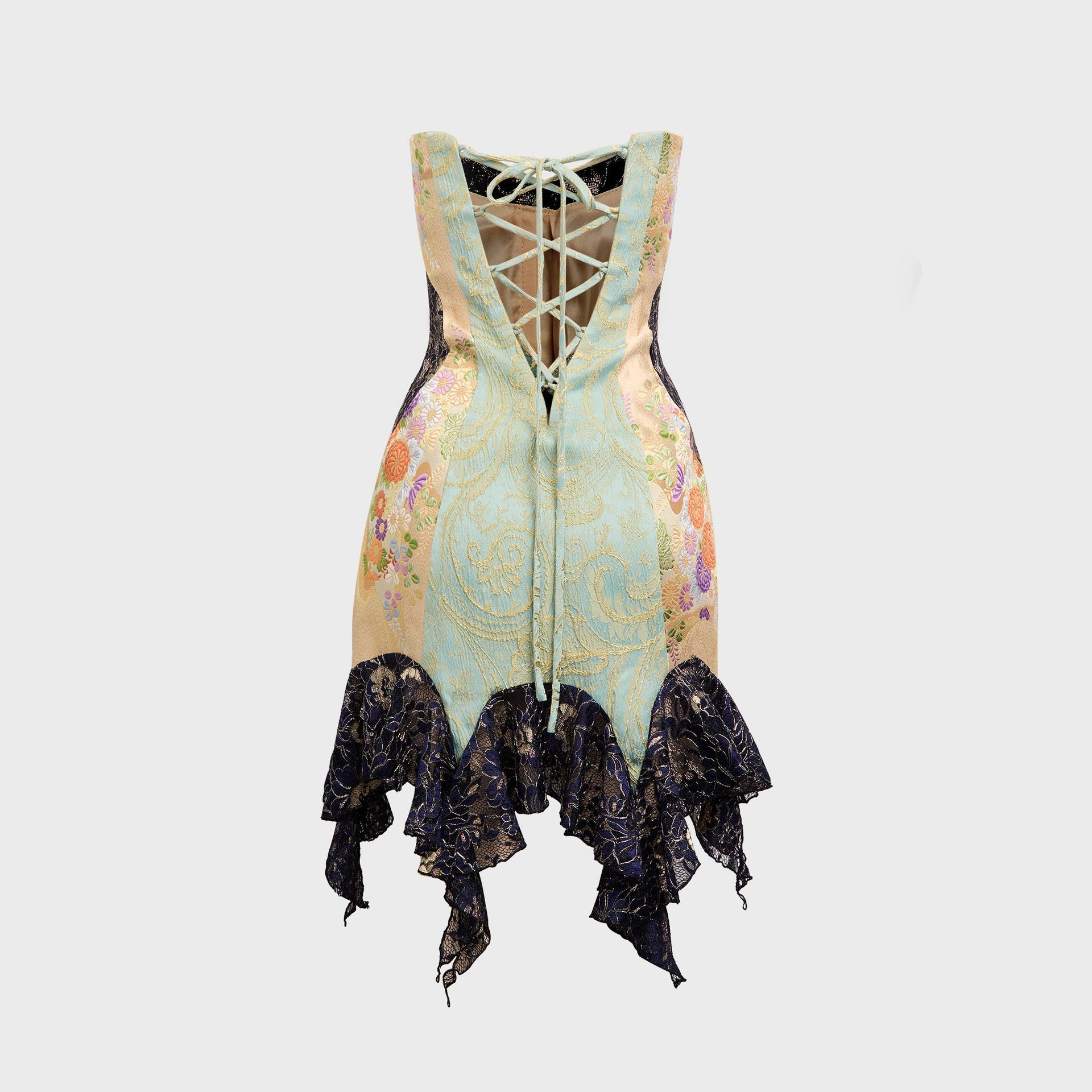 Kim Shui Nyalit Mini Dress in Blue
