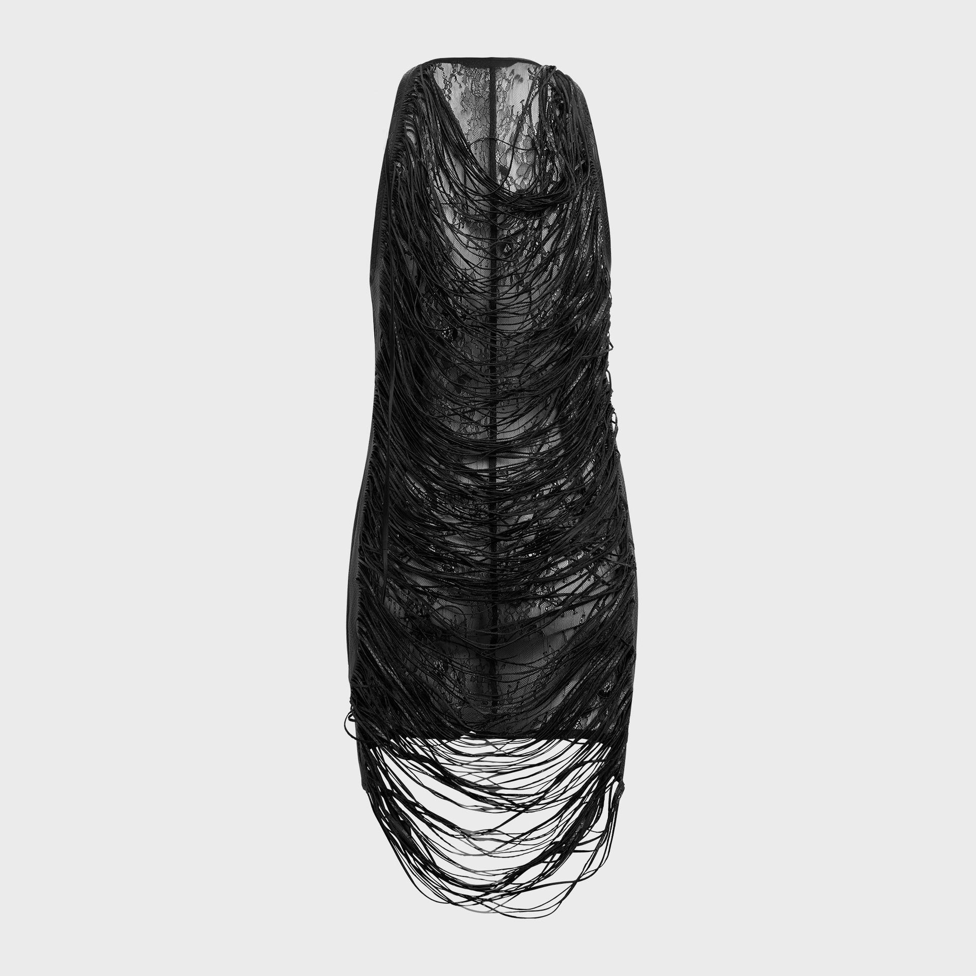 Kim Shui Megan Midi Dress in Black