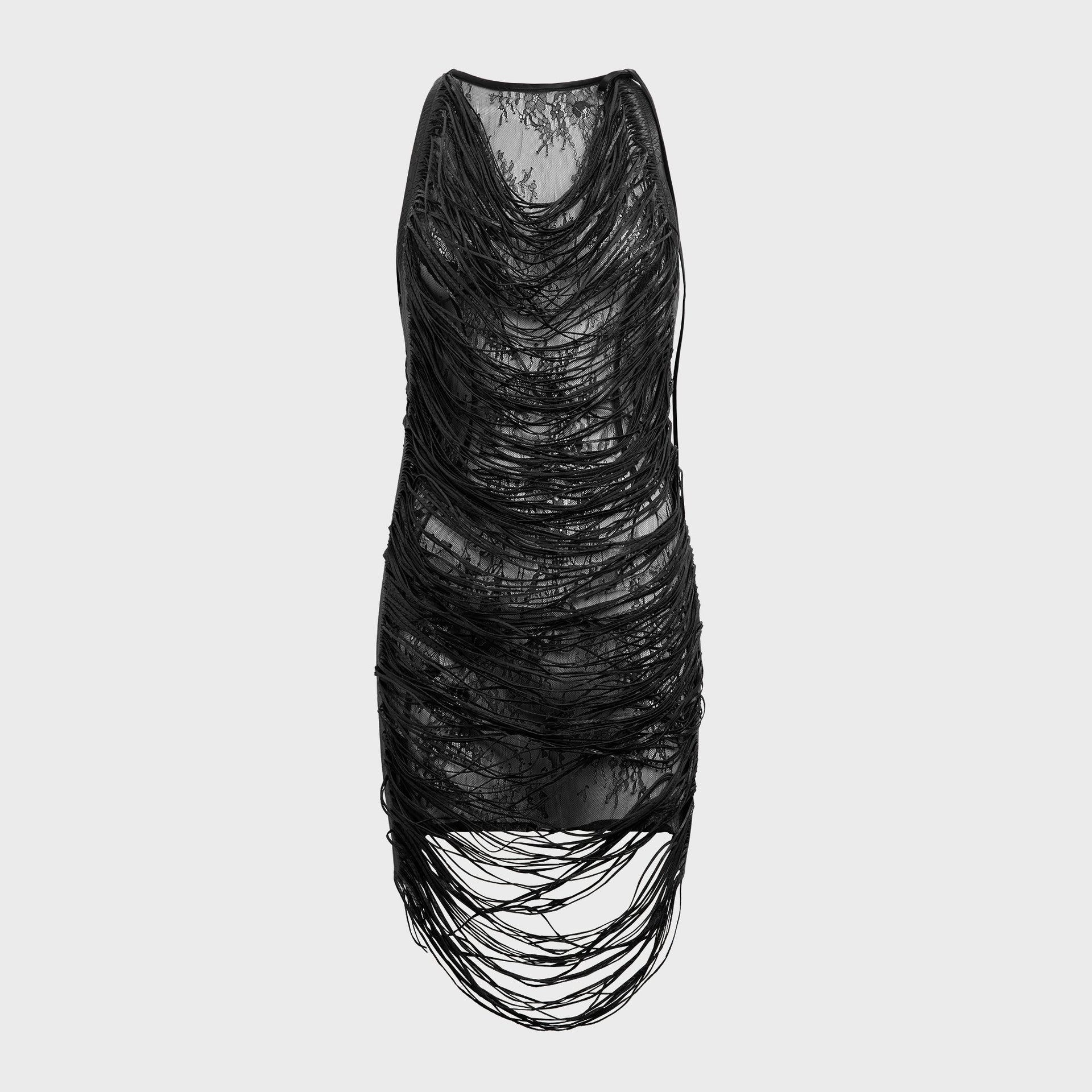 Kim Shui Megan Midi Dress in Black
