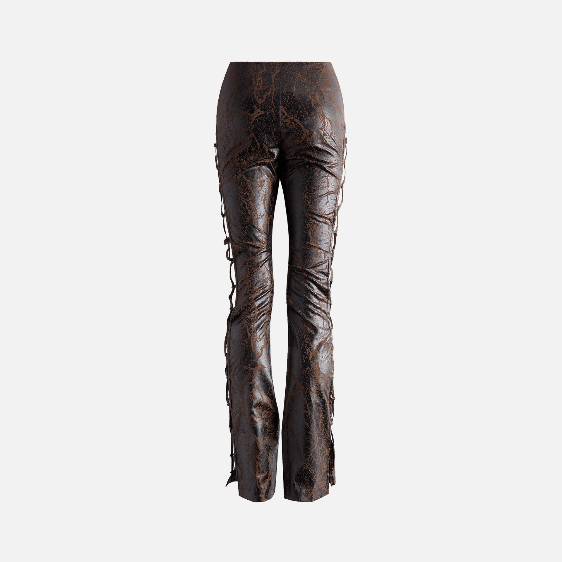 Kim Shui Minnie Lace Up Pant - Black