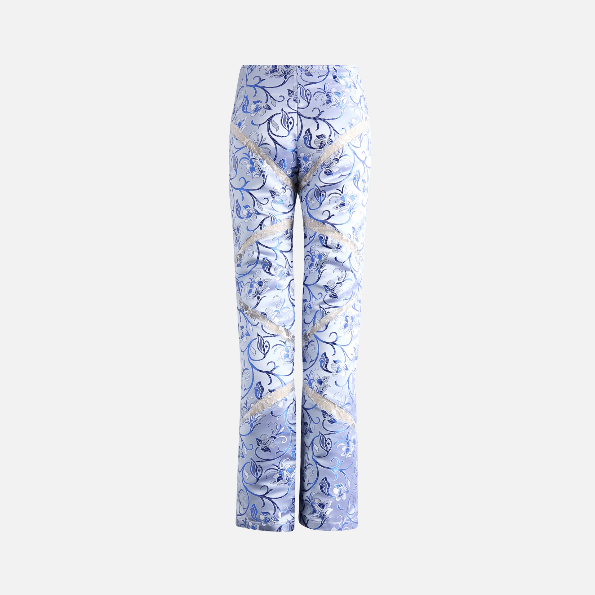 Kim Shui Daniela Pant - White / Blue