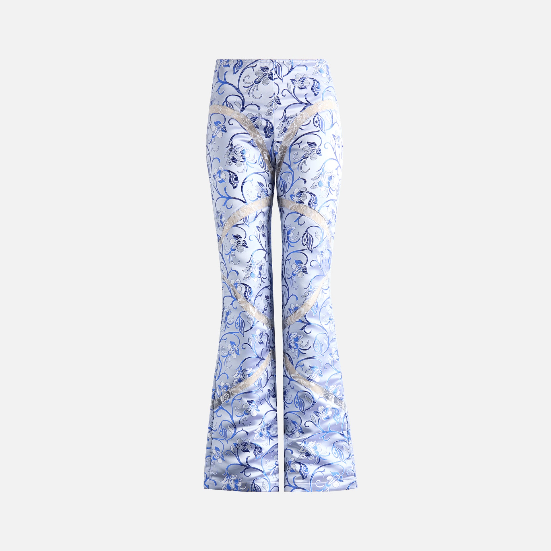 Kim Shui Daniela Pant - White / Blue