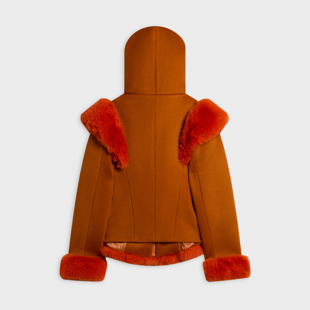 Kim Shui Mare Wool Jacket - Orange