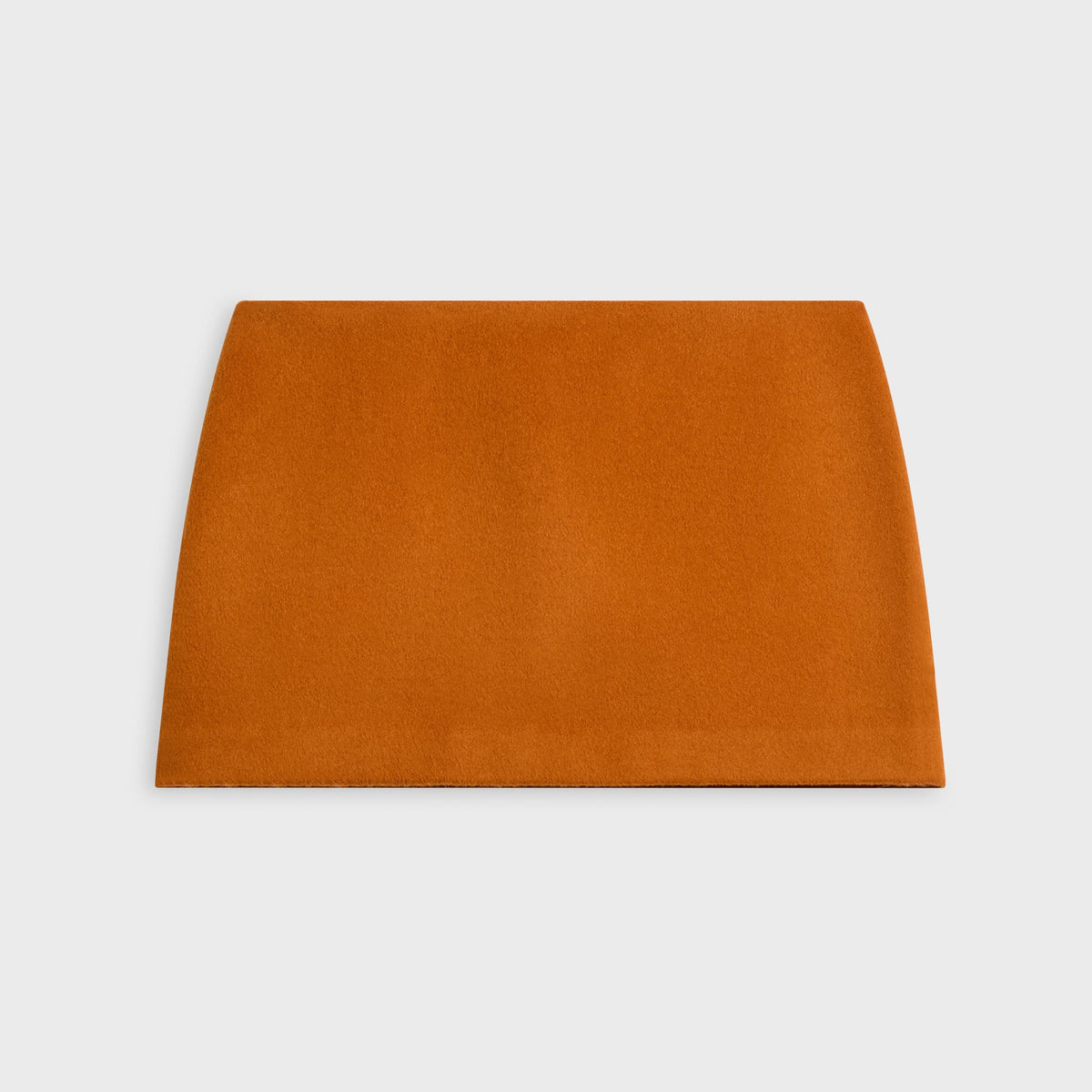 Kim Shui Mare Wool Mini Skirt - Orange