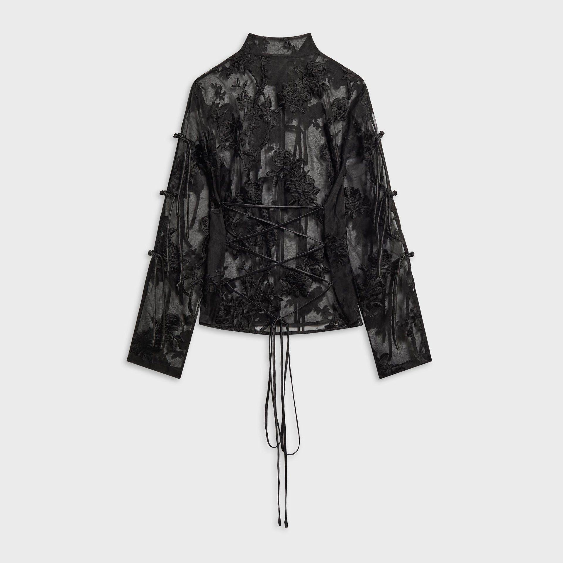 Kim Shui Selina QiPao Top - Black