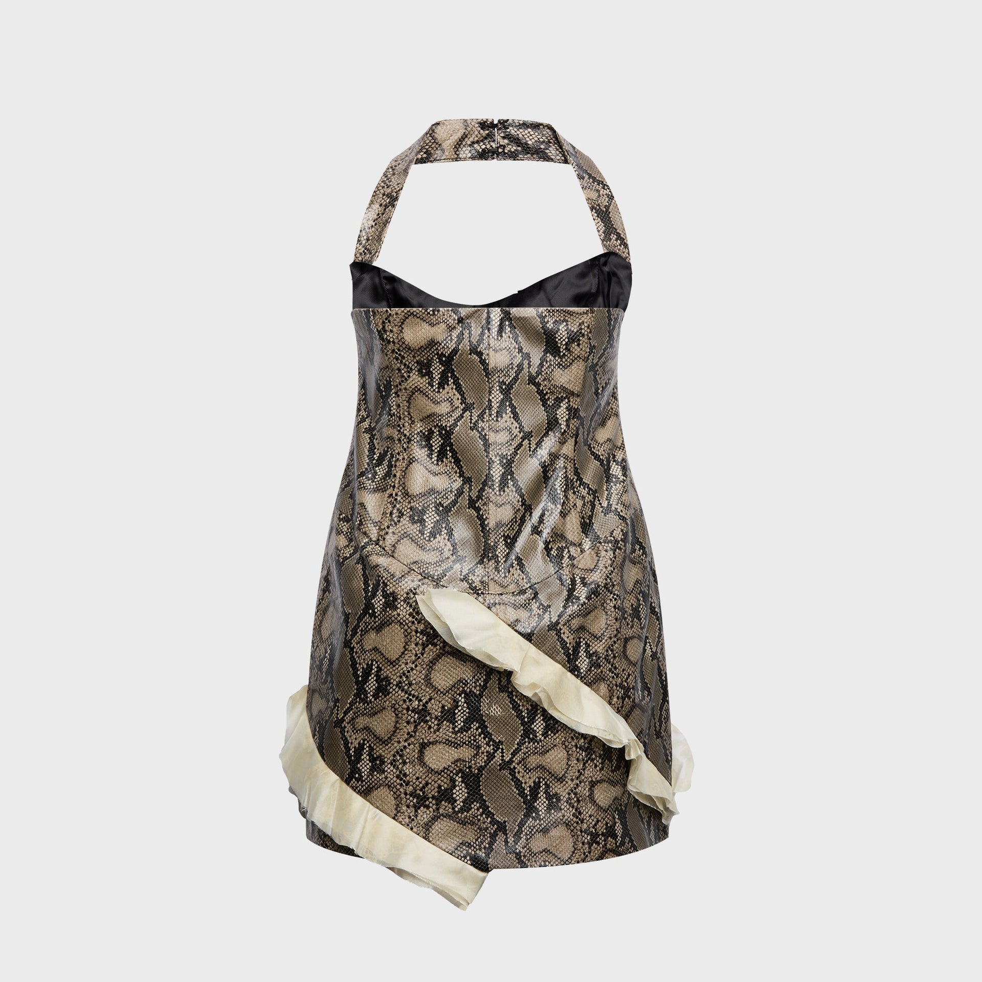 Kim Shui Martyna Skin Mini Dress - Snake