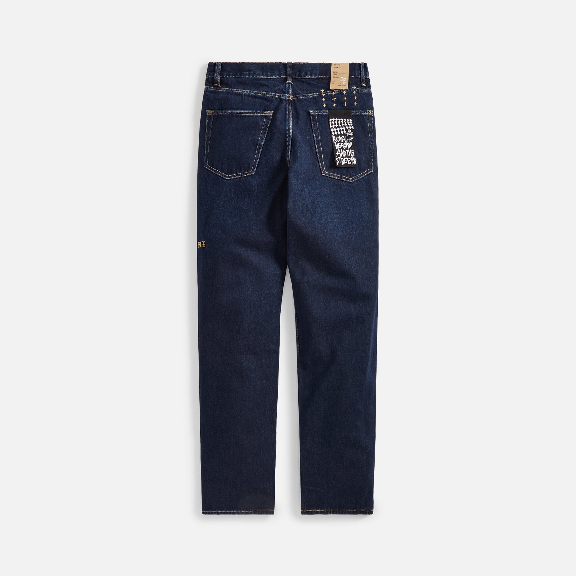 Ksubi Anti K Rinsed Straight Leg Jean - indigo