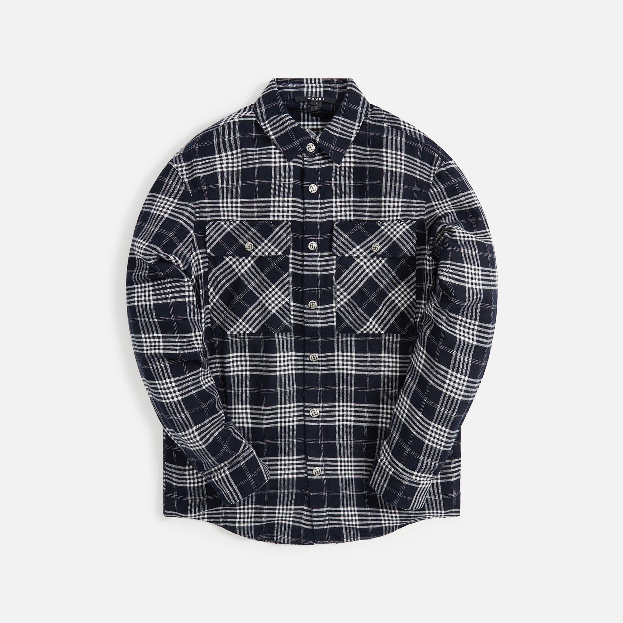 Ksubi Paradox Long Sleeve Shirt - Indigo Fade – Kith