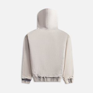 Ksubi Zipped Denim Hoodie - Pluto