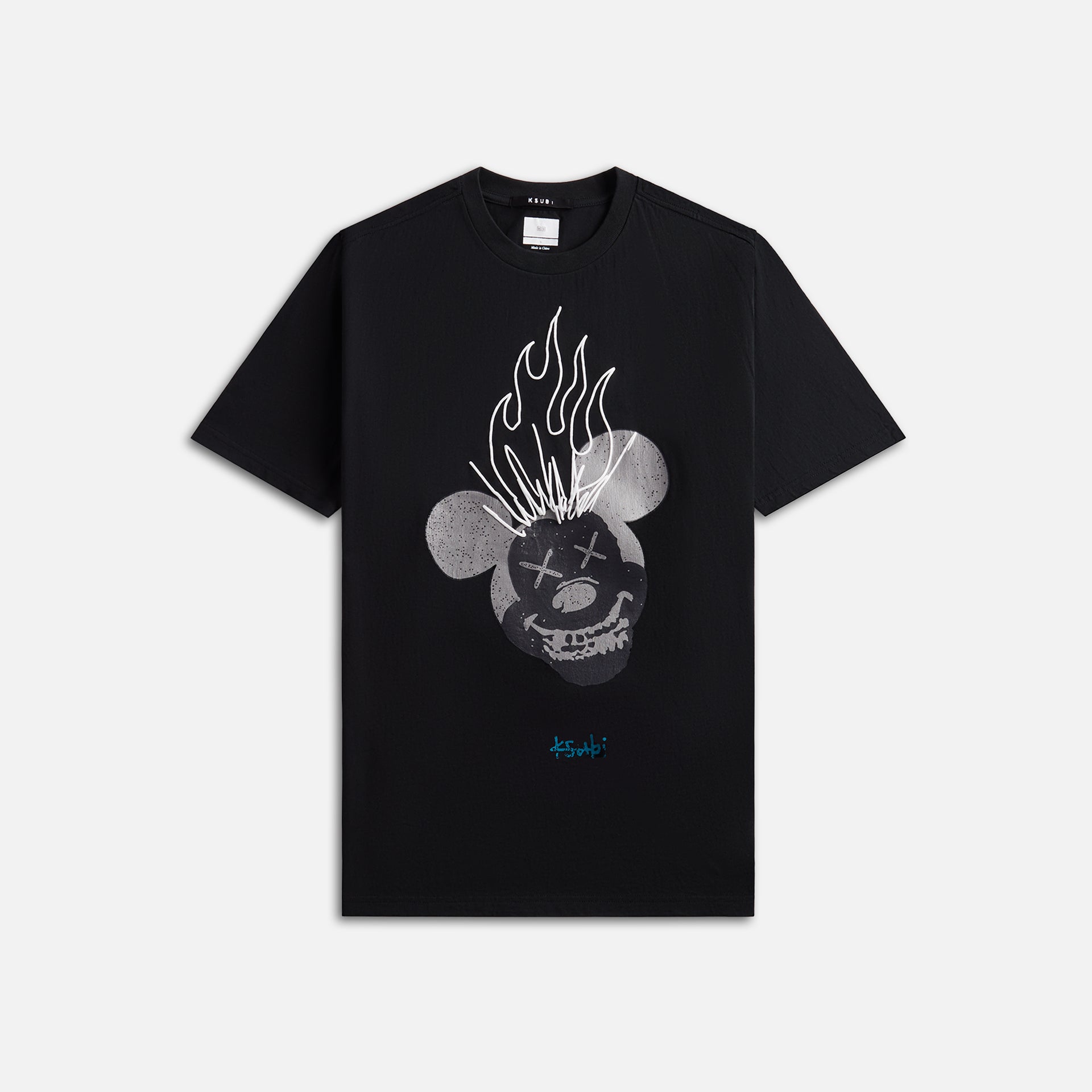 Ksubi Burn Biggie Tee - Jet Black