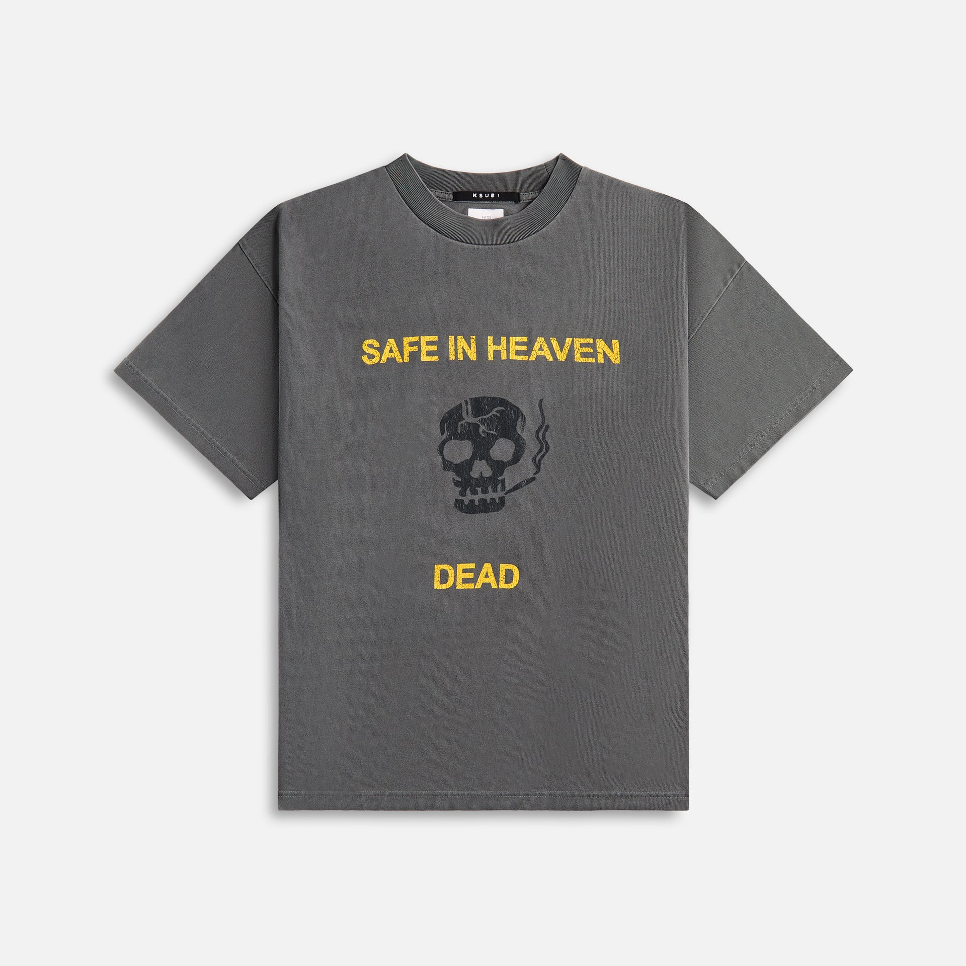 Ksubi Dead Excess Tee - Charcoal