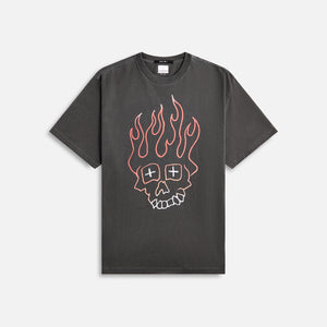 Ksubi Skull Biggie Tee - Faded Black