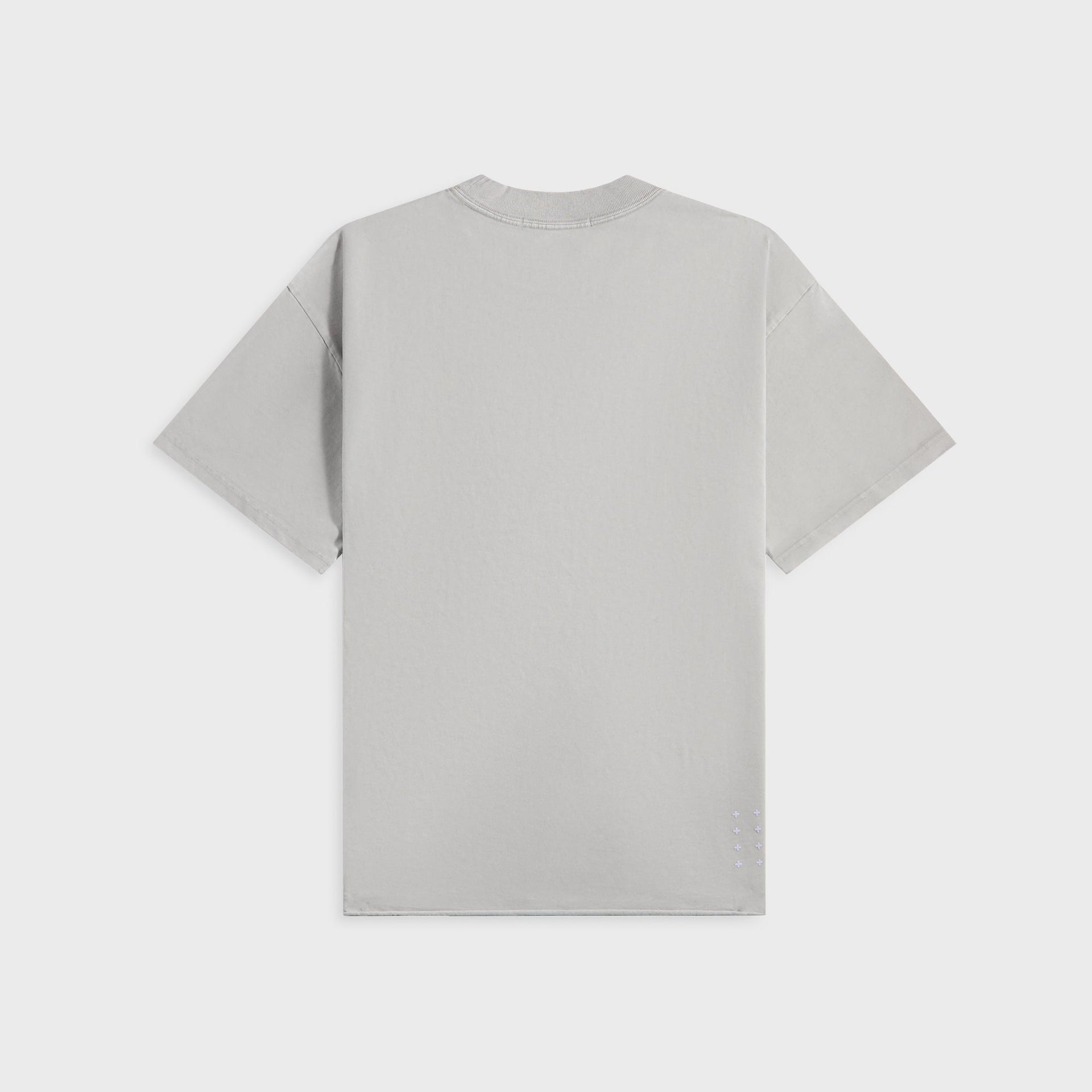 Ksubi Blasted Ekcess Short Sleeve Tee - Smoke Grey