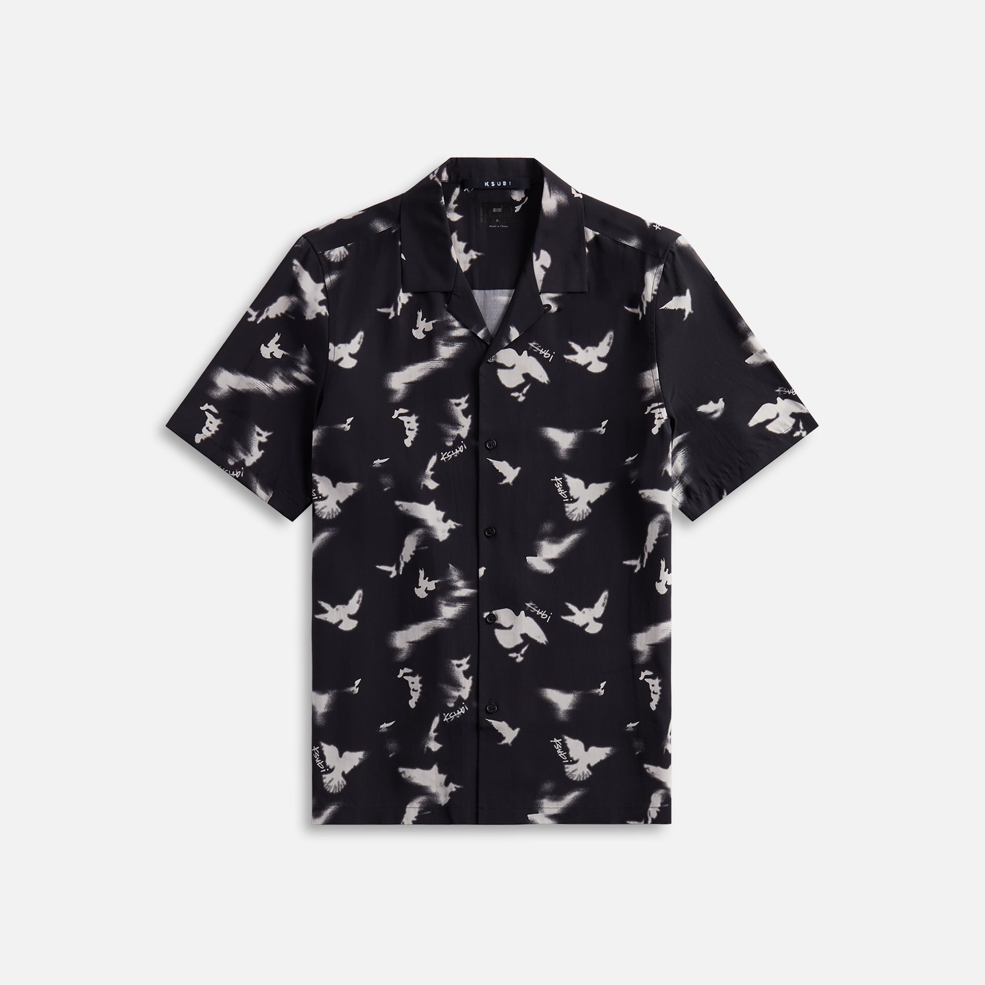 Ksubi Flight Resort Shirt - Black