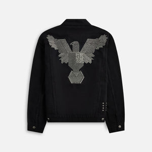 Ksubi Oh G Jacket Replica Eagle Denim Jacket - Black