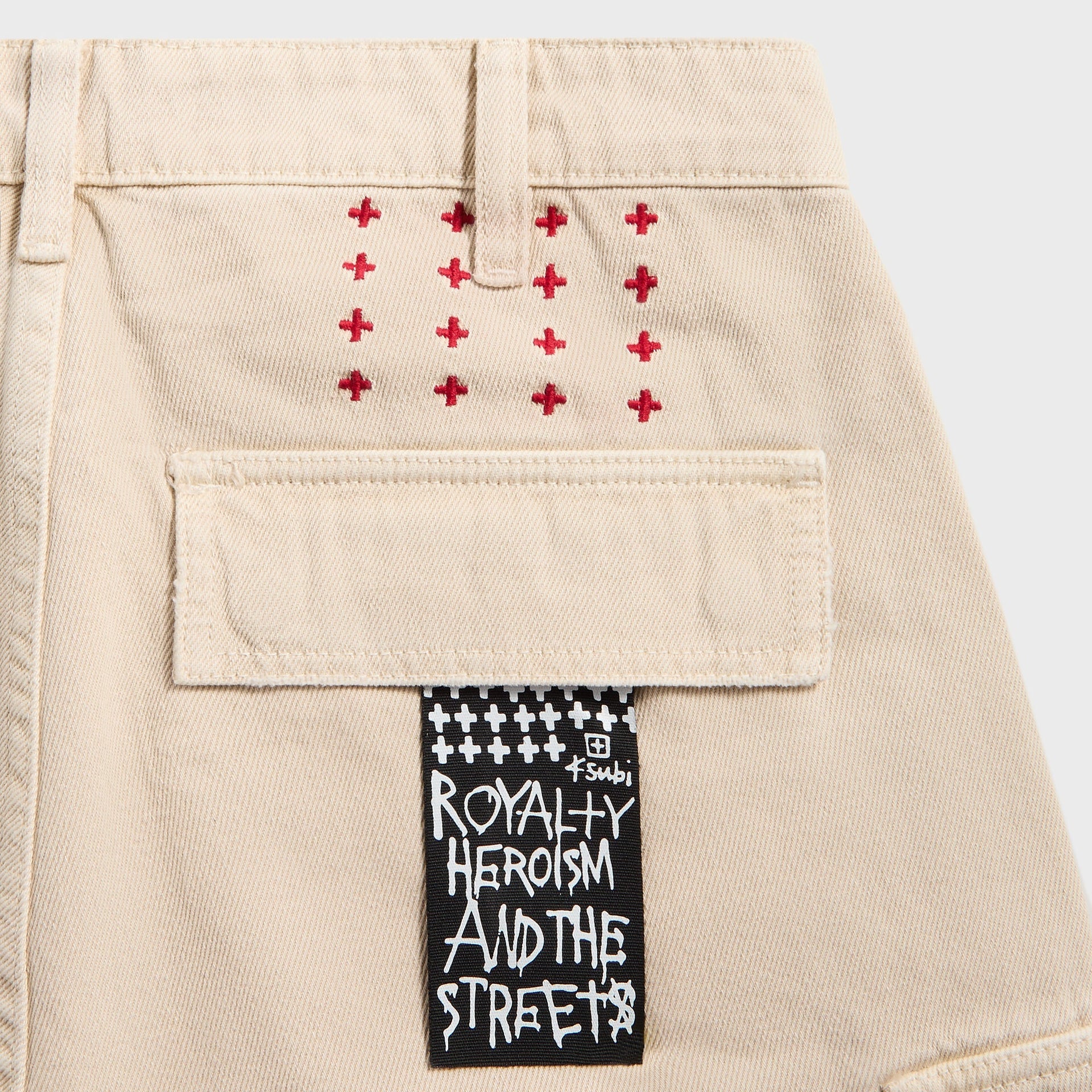 Ksubi Fugitive Cargo Short in Sand
