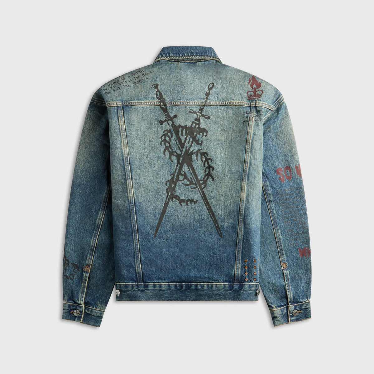 Ksubi Oh G Jacket Billy Blue Skool - Denim