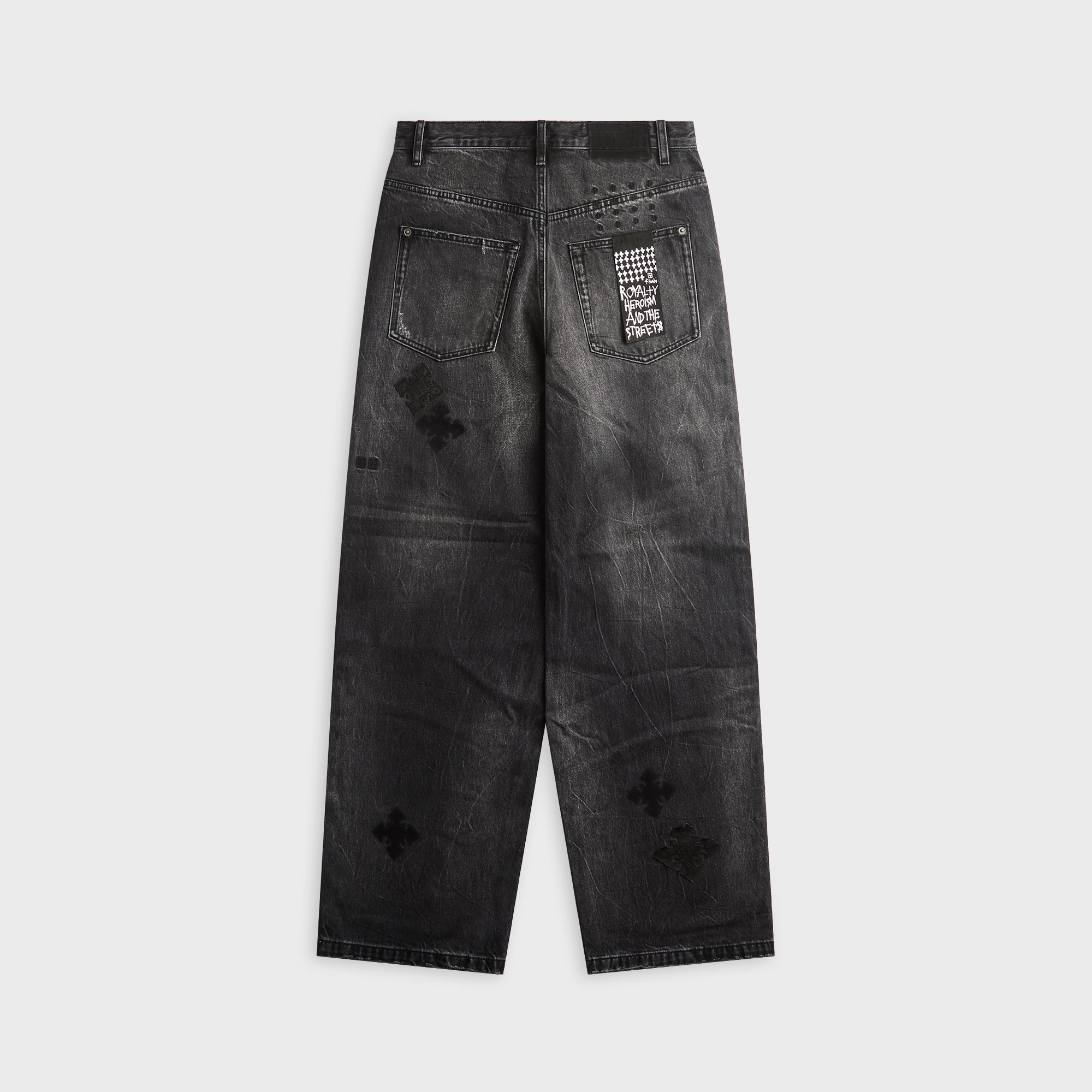 Ksubi Maxx Blakk Metal Kraftwerk Jeans - Black – Kith